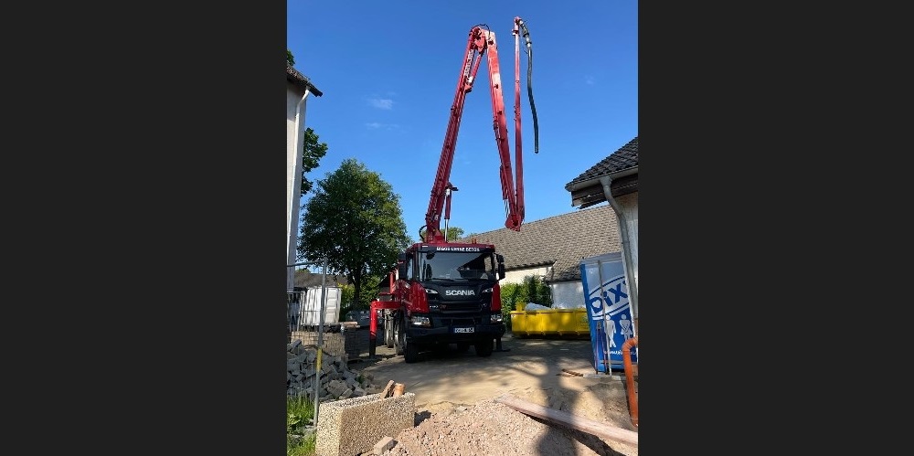 Vorbereitung für Betonierarbeiten